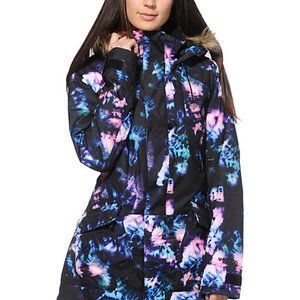 NWT - Burton TWC Charlie Tie Dye Snowboard Jacket